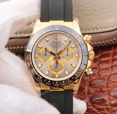 1:1 Best Replica Rolex Daytona 4130 JH Factory Watches Oysterflex Strap